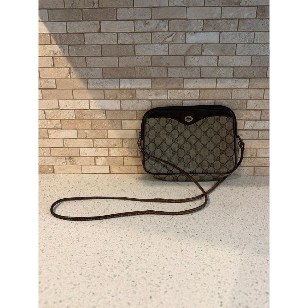 Gucci GG Crossbody Bag Vintage Authentic